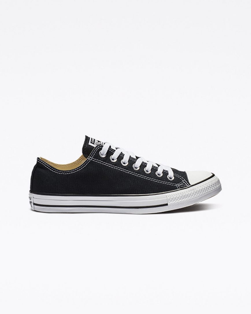 Tenis Converse Chuck Taylor All Star Classicos Cano Baixo Masculino Pretas | PT L0T73P9